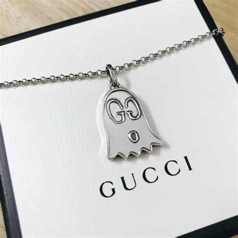 hollywood gucci ghost|Gucci ghost necklace.